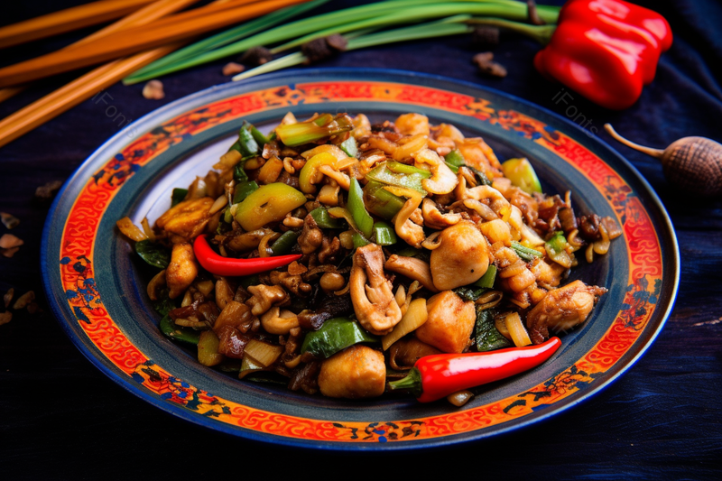 外婆菜炒肉美味佳肴美食摄影图,高清,摄影图,摄影图片,图片大全,摄影图免费下载